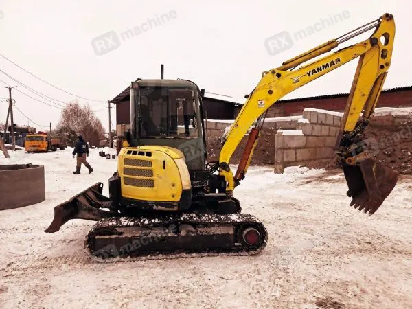 Мини-экскаватор Yanmar ViO55 с оператором — фото 1 из 1