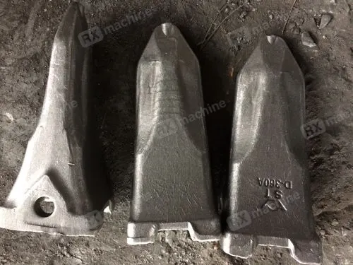 Зубья ковша на Volvo EC210, EC240, EC290